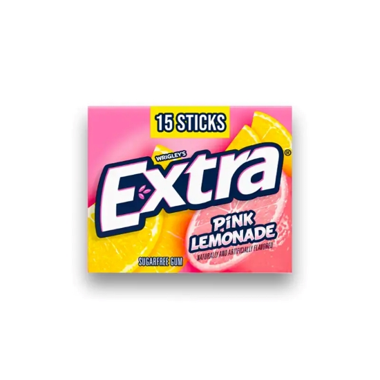 Wrigley's Extra Gum Pink Lemonade 15 Piece - guma de mestecat 41g