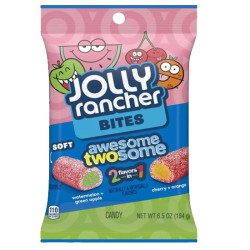 Jolly Rancher Bites Awesome Twosome - fruits flavored 184g