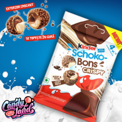 Kinder Schokobons Crispy Limited (INDIA) - ciocolată cu înveliș crocant 22g