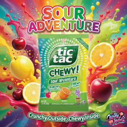 Tic Tac Chewy Sour Adventure 79g