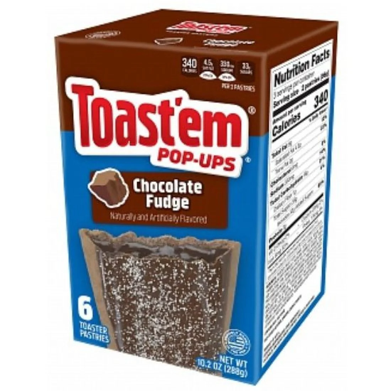 Toast'em Frosted Chocolate Fudge 288g