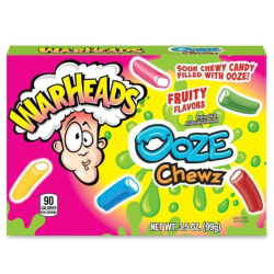 Warheads Sour Ooze Chewz Theatre Box 99g - jeleuri cu gust de fructe