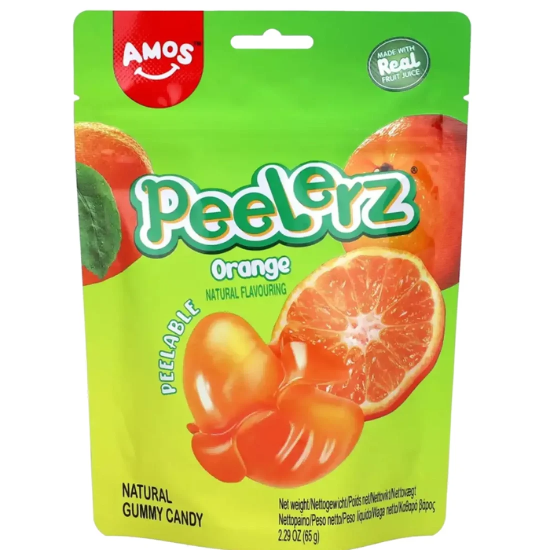 Amos Peelerz Gummy Orange 65g