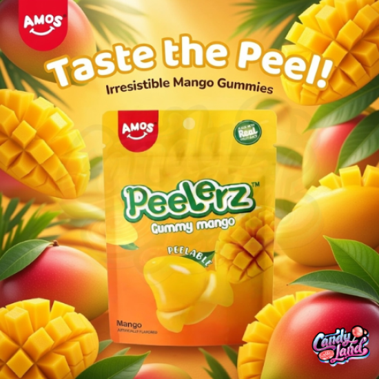 Amos Peelerz Gummy Mango 65g