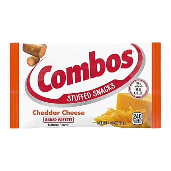Combos Baked Pretzel Cheddar Cheese 51g