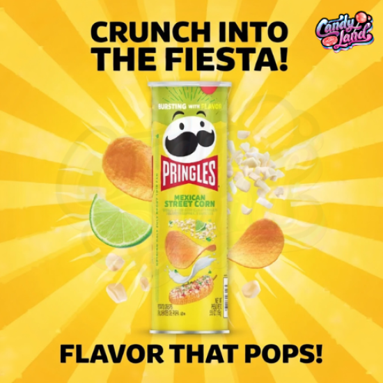 Pringles Mexican Street Corn 158g