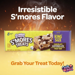 Golden Grahams S'mores Treats Bar King Size 60g