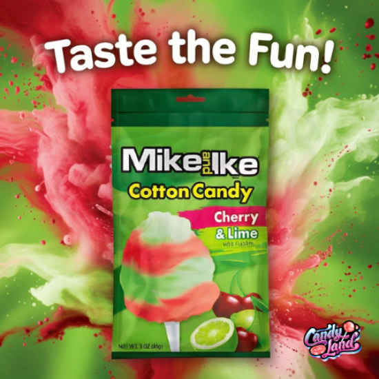 Mike and Ike Cotton Candy 85g