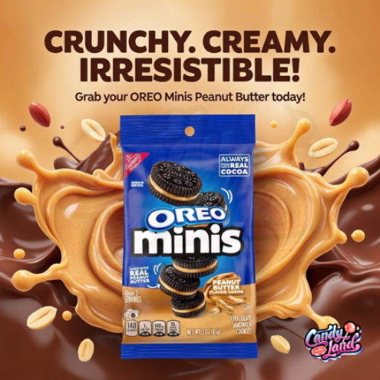 Oreo Minis Peanut Butter 85g