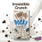 Pocky (JAPAN) Cookies & Cream - cu gust de bucățele de prăjituri și frișcă dulce 40g