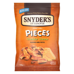 Snyder's Pretzel Pieces Cheddar Cheese - branza cheddar 110g