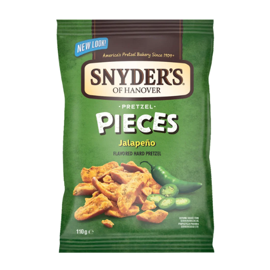 Snyder's Pretzel Pieces Jalapeno 110g