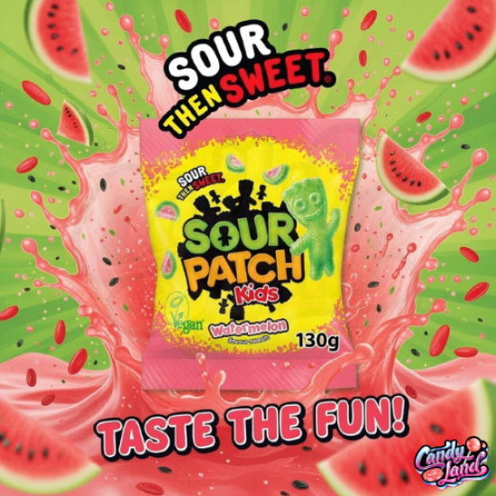Sour Patch Kids Watermelon - cu gust de pepene 130g