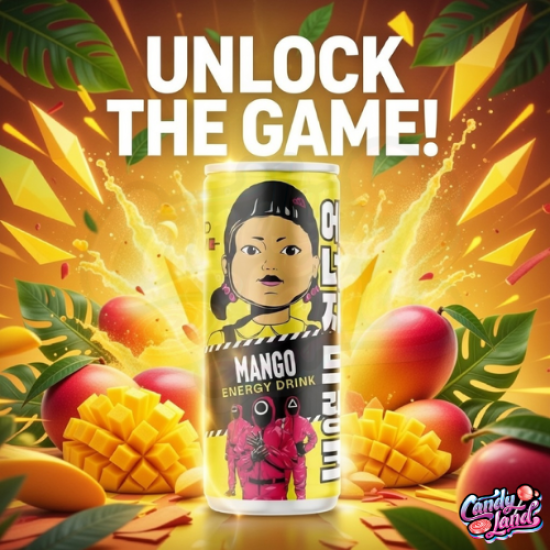 Squid Game Energy Drink Mango - 250ml