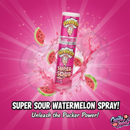 Warheads Super Sour Spray Watermelon - cu gust de pepene 0.02L