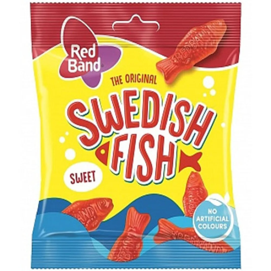 Swedish Fish Red Band 100g