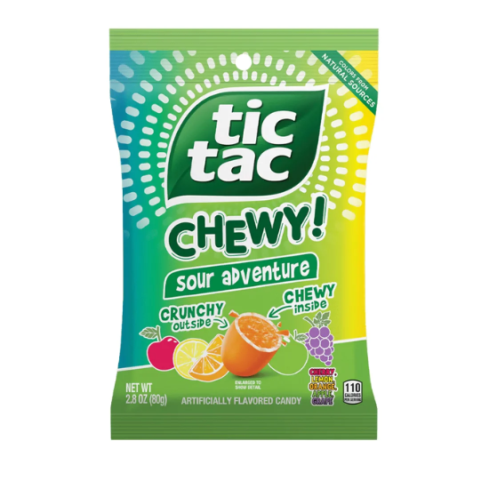 Tic Tac Chewy Sour Adventure 79g