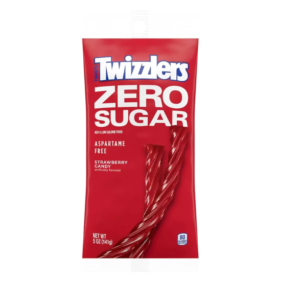 Twizzlers Zero Sugar Strawberry 141g