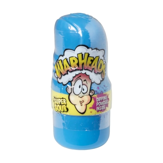 Warheads Super Sour Thumb Dipper Blue Raspberry - zmeură albastră 40g