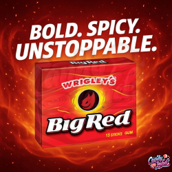 Wrigley's Big Red Gum 15 Piece Slim Pack - scortisoara 