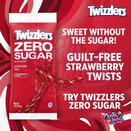 Twizzlers Zero Sugar Strawberry 141g