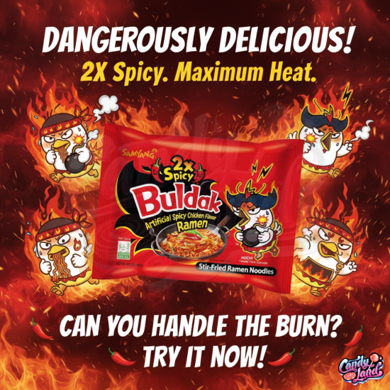 Samyang Buldak Instant Noodles Spicy Hot Chicken 140g