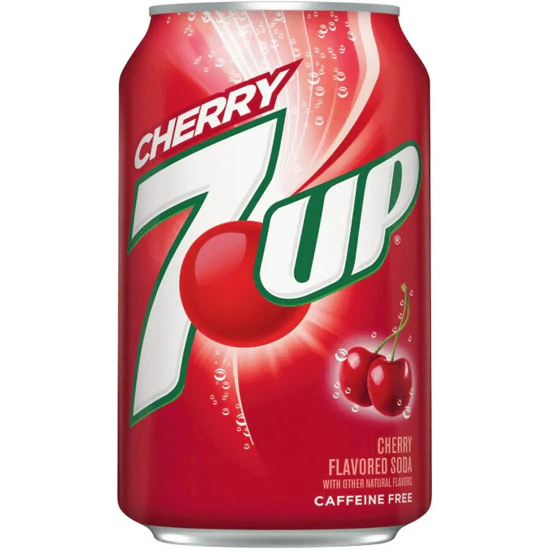 7up Cherry - cireșe 355ml