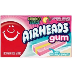 Airheads Gum Raspberry Lemonade - gumă cu gust de  zmeură și lămâie 33.6g