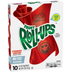 Fruit Roll-Ups Strawberry - capsuni 141g