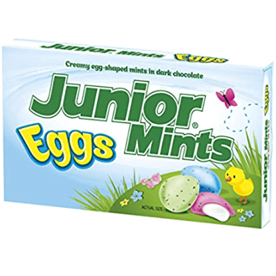 Junior Mints Eggs - ciocolata neagra si menta 99g