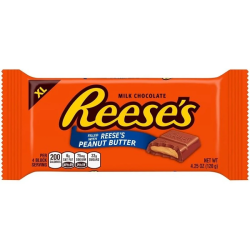 Reese's XL Milk Chocolate Peanut Butter Bar - ciocolata si unt de arahide 120g