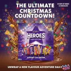 Cadbury Heroes Advent Calendar 230g