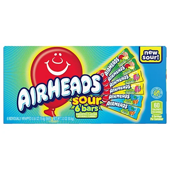 Airheads Theatre Box Sour - fructe 93.6g