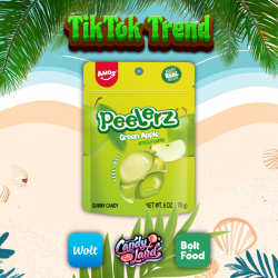 Amos Peelerz Gummy Green Apple 170g