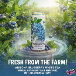 Arizona Blueberry White Tea 650ml