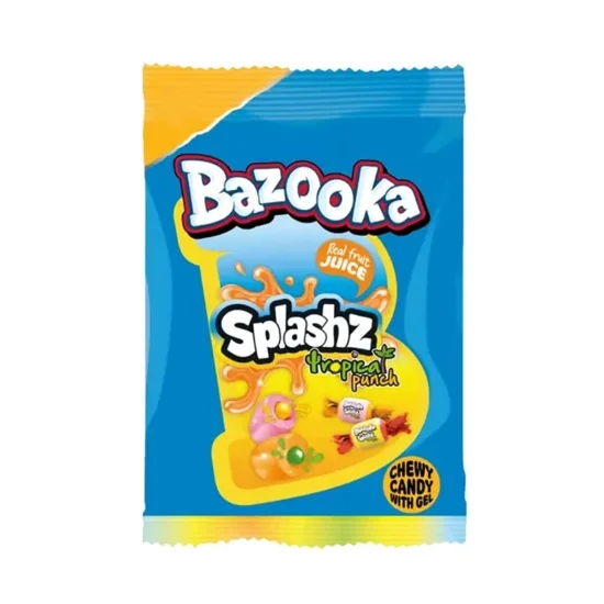 Bazooka Splashz Tropical Punch-120g