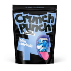 Crunch Punch Blue Starballs - dulciuri liofilizate 100g
