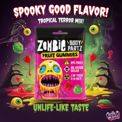 Zombie Body Partz Fruit Gummies 35g