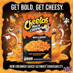 Cheetos Mac'N Cheese Bold & Cheesy - cu gust de brânză 170g (Stoc Limitat)