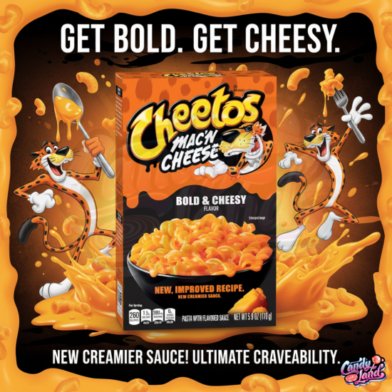 Cheetos Mac'N Cheese Bold & Cheesy - cu gust de brânză 170g (Stoc Limitat)