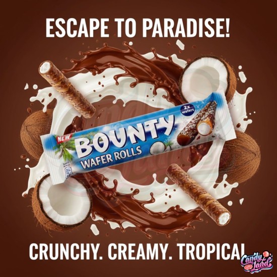 Bounty Crispy Rolls 23.4g