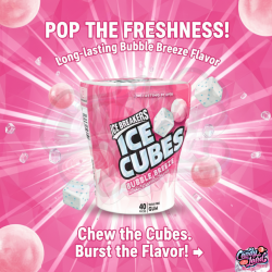 Ice Breakers Ice Cubes Gumă - Bubble Breeze 92g