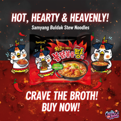 Samyang Buldak Instant Noodles STEW TYPE Hot Chicken 145g