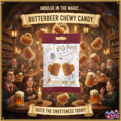 Jelly Belly Harry Potter Chewy Candy Butterbeer 59g