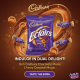Cadbury Eclairs Chocolate Bag - bomboane cu gust de ciocolată 130g