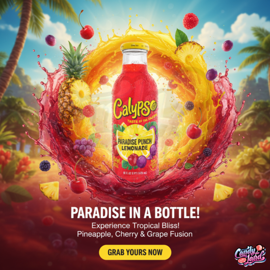 Calypso Paradise Punch Lemonade - limonadă cu gust de fructe 473ml