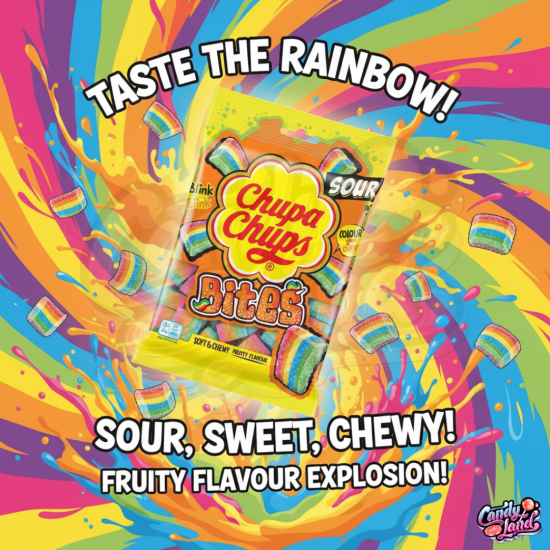 Chupa Chups Mini Sour Bites 120g