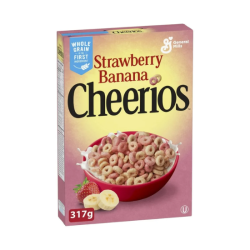 General Mills Cheerios Strawberry Banana 317g