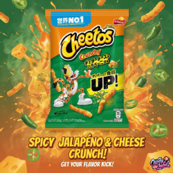 Cheetos (JAPAN) Crunchy Jalapeño 70g