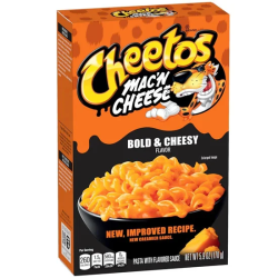 Cheetos Mac'N Cheese Bold & Cheesy - cu gust de brânză 170g (Stoc Limitat)